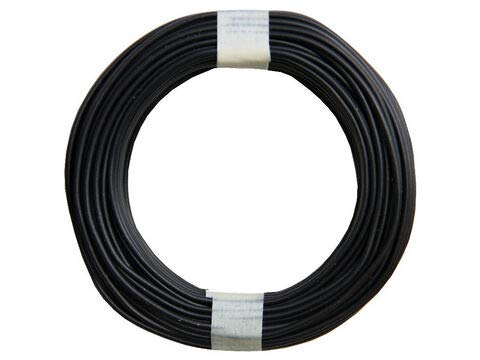 BELI-BECO L118/10 Kabel - Kupferlitze 1 x 0,14 mm² (1x18x0,10mm) - 10 m Ring (Schwarz)