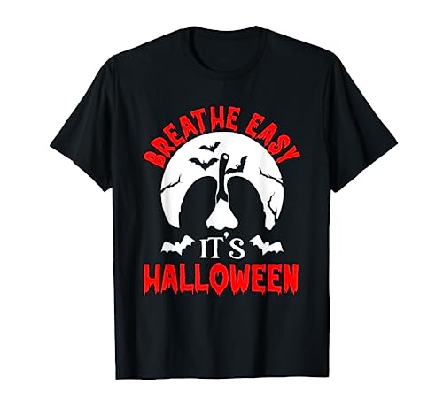 Halloween Atemtherapeut RT Lungenheilkunde T-Shirt