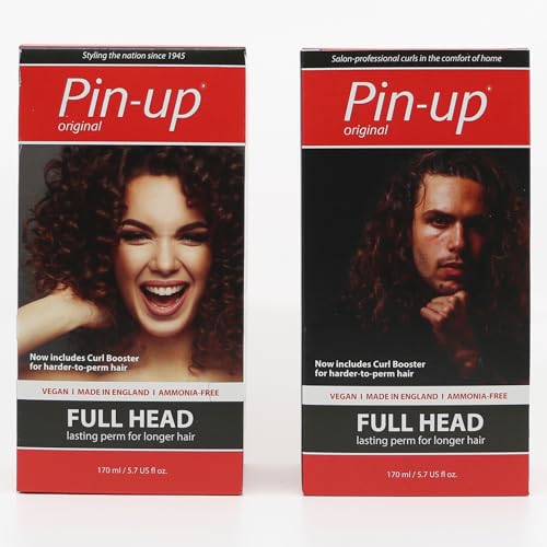 Pin-up Full Head Home Dauerwelle für lebendige und anhaltende Locken 170ml