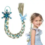 Mädchen Perücken Haarteil, Haarreif Zopf, Langhaar Perücke Zöpfe für Mädchen, kinder perücken für mädchen, Kindergeburtstagsparty Geschenke und Cosplay