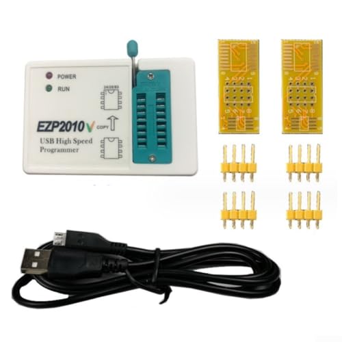 CARMOTTER EZP2010V High Speed USB SPI Programmierer unterstützt, Socket Adpter Programmer USB Programmer Modul SPI FLASH 12MBPS Programmer Support, JGL1WX44UT87YDQ75ON2M3SZE