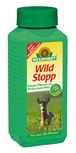 Neudorff WildStopp – Schützt Obstgehölze und Zierpflanzen vor Wildverbiss durch z.B. Rehe und Wildkaninchen, 100 g