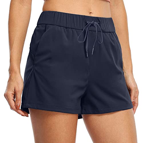 Chnnamzu Kurze Hose Damen Yoga Hosen Damen Laufhose Damen Kurze Jogginghose Damen Kurze Stoffhose Damen Radhose Damen Kurz Sporthosen für Damen Fahrradhose Damen Sporthose Damen Radlerhose Damen Kurz