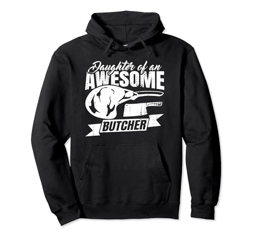 Metzger Tochter Fleischverkäuferin Metzgerei Pullover Hoodie