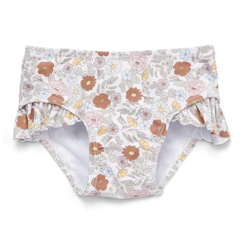 Little Dutch CL24048184 Badehose mit Rüschen - Blumen/Vintage Little Flowers (Gr. 62/68)