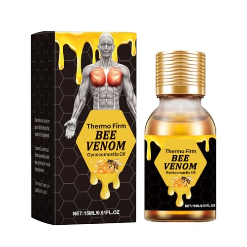 Brustpflegeöl für Herren, Muskelkraftverstärker, Mehrzweck-Gesundheitshilfe, schnelle Absorption, vielseitige Anwendung, 15 ml, perfekt für Männer, die ihre Brustmuskulatur und Festigkeit verbessern