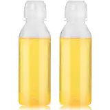 2 Packung Ölflasche 500ML,Öl Flaschen Essig Öl Flasche PP5, Olivenöl Dispenser, Olivenöl Essigspender, öl Flasche Behälter mit Skala, für Öl, Essig, BBQ, kochen,Küche und BBQ