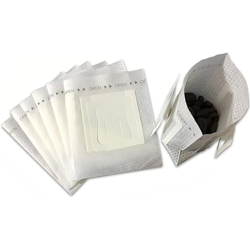NJCXOLA 50 kaffeefilter camping,Kaffeetasse Filtertüte Kaffeepulverfilter eingedickter Filter Hängetüte Tropfkaffee Handbrühkaffee(9 * 7.4cm)