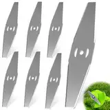 TXXATX 6 Stück Rasentrimmer Messer Metall Freischneider Messer Ersatzmesser Rasentrimmer Messer für Rasentrimmer Trimmer Messer für Freischneider Rasentrimmer Ersatzmesser für Schneiden von Grasblatt