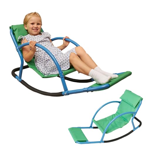 ODOXIA Schaukelstuhl für Kinder | sensorischer Schaukelstuhl | Kinderwippe | Kinderwippstuhl | sensorischer Wippstuhl für autistische Kinder | Wippe für Kleinkinder Sensory Seesaw Chair