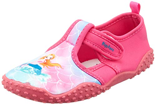 Playshoes Unisex Kinder Aquaschuhe Meerjungfrau 174742 Aqua Schuhe, Pink Meerjungfrau, 24/25 EU