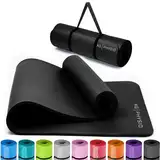 KG Physio Yogamatte Rutschfest und Gepolstert - Yoga Matte mit Tragegurt, Fitnessmatte, Turnmatte, Sportmatte Dicke 8mm, Gymnastikmatte, Gym Matte, Pilates Matte, Fitness Matte Sport, 183x60cm