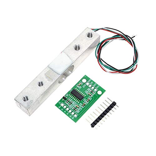 ARCELI HX711 ADC Konverter Breakout Modul Digitaler Wägezellen-Gewichtssensor 1KG Für tragbare elektronische Küchenwaagen, DIYmall für Wägezellen-Gewicht