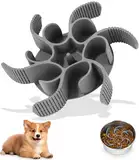 Cexovo Hunde Langsamer Fressnapf Anti Schling Einsatz für Napf Anti Schling Napf Hund Silikon Slow Feeder Hundenapf Einfügung mit Saugnäpfe rutschfest für Hunde und Katzen