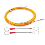 Einziehfeder 10m - Kabeleinziehhilfe,Einziehfeder,Einziehspirale, Zugdraht,Einzugsfeder für Kabel & Elektroinstallationen(3.0mm-10m)