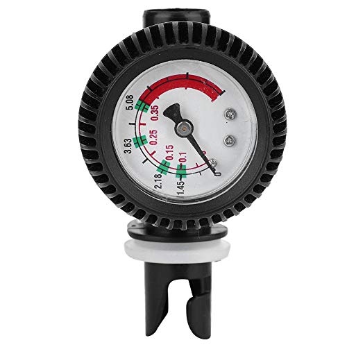Aufblasbares Schlauchboot Manometer, Luftdruckmesser Luftpumpen-Manometer Sicherheits Barometer Luftdruckprüfer für Schlauchboot, Kajak, Boot, Surfbrett