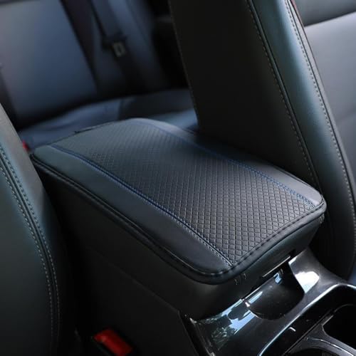 TEOZBLU PU-Leder-Auto-Mittelarmlehne-Schutz, Four Seasons Universal-Mittelarmlehne Pad, für Autositze für die meisten Autos, Motorräder und SUVs
