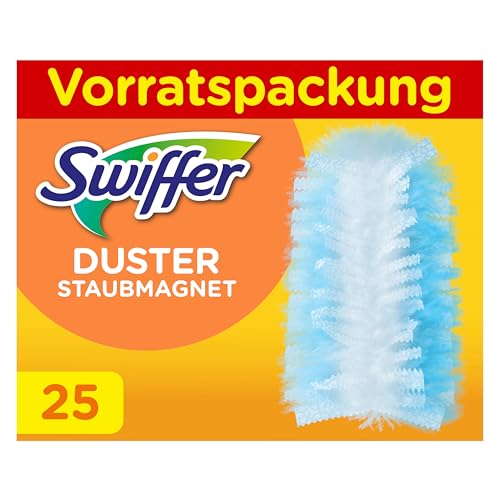 Swiffer Staubmagnet Nachfüllpack 5x5 Tücher, Nimmt 3x Mehr Staub & Haare Auf Und Schließt Diese Ein Im Vgl. Zu Herkömmlichen Staubwischmethoden