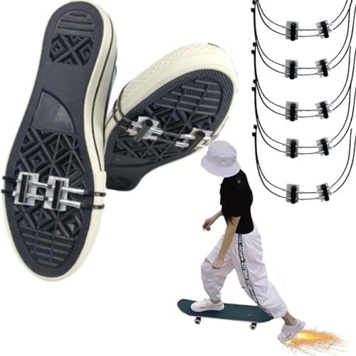 5 Stück Fahrrad-Reibungs-Funken-Werkzeug-Pads, Motorrad, Fahrrad-Pads, Skateboard-Zubehör, Fußbremse, Funken-Fußdruckschieber, Reitschuhüberzüge