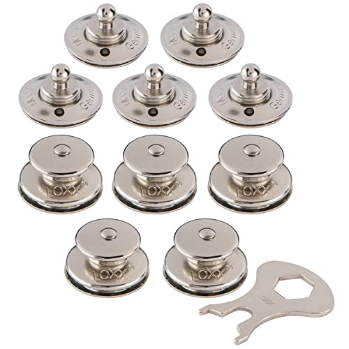 New Marine LOXX Set 5 STK. Oberteile + Stoffschrauben + Schlüssel