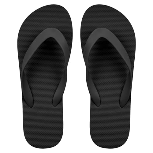 Aomig Herren Flip Flops Surfen Toe Split Flip Flops Damen kinder Unisex Thong Sandals Bequeme Zehentrenner Flip Flop Bathing Shoes Sommerstrand Dusche Schwimmen Sport Täglich Draußen Reisen (EU:43/44)