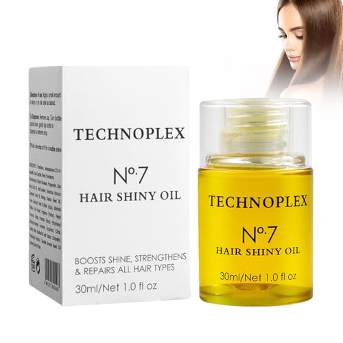 TECHNOPLEX 30 ml Haarpflegeöl, Haaröl wirksam Haar nähren und stärken, Hair Öl der Reduzierung Geschädigtes Haar haben, Natürliches Haaröl für Gesundes Haarwachstum