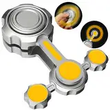 Gear Fidget Spinner Spielzeug für Kinder Erwachsene Stress Entlasten, Metall Alien Fidget Spielzeug Hand Spinner kleines Gadget Geburtstagsgeschenk, Schreibtisch Spielzeug