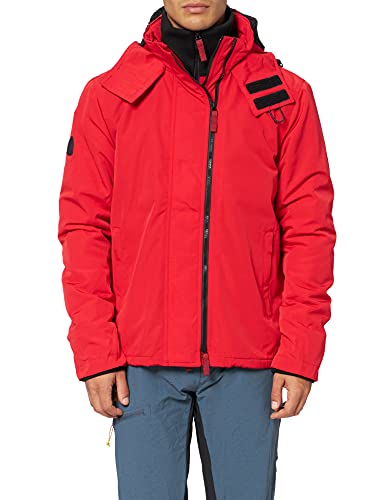 Superdry Herren New Ottoman Arctic Windcheater Windbreaker, Campus Red, S