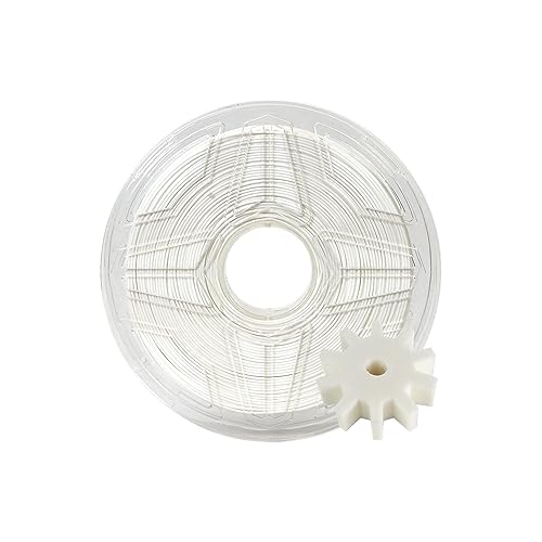 LeoPlas POM Filament 1.75mm 1kg für 3D-Druckmaterial Druckerzubehör (Weiß)