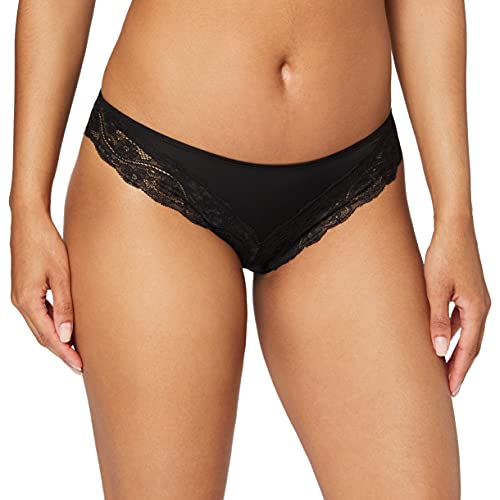 Triumph Damen Lovely Micro Tai Briefs, SCHWARZ, XL