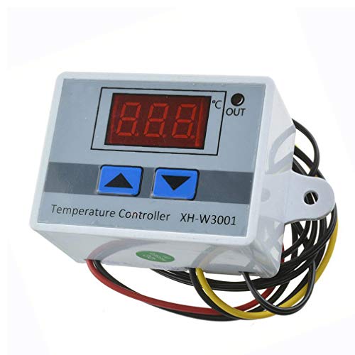 Hailege XH-W3001 220V Digitaler LED-Temperaturregler Thermostat-Steuerschalter NTC 10K Sonde