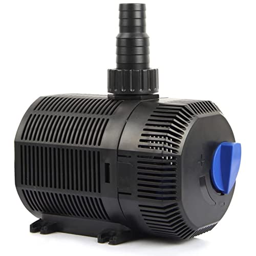 Forever Speed Keramik, Eco Pumpe Teichpumpe Filterpumpe Bachlaufpumpe Wasserpumpe 2300L/h 35W, Schwarz