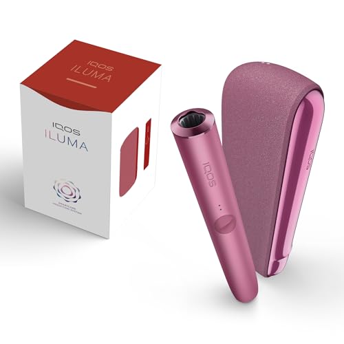 IQOS ILUMA Kit Sunset Red - Tabakerhitzer – (in 5 Farben erhältlich) für TEREA Tabak Sticks, unsere Alternative zur E Zigarette