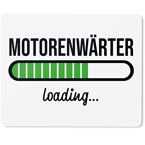 JUNIWORDS Mauspad Mousepad, Motorenwärter Loading (6208766)