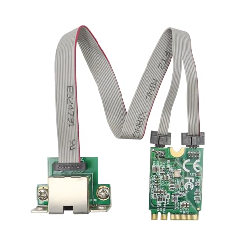 DollaTek M.2 EA Key Gigabit LAN Ethernet Karte 2.5G Single Port Multi Gigabit Netzwerkadapter