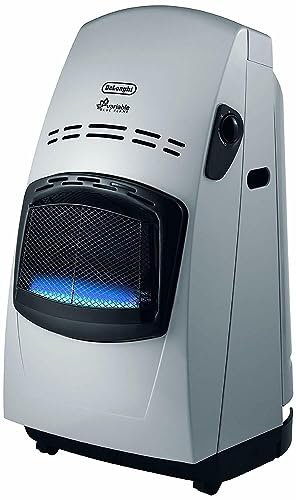 De'Longhi Gasheizer VBF – Leistungsstarker Gasheizer und Heizlüfter mit stufenloser Flammenregulierung und bis zu 4.200 W Heizleistung