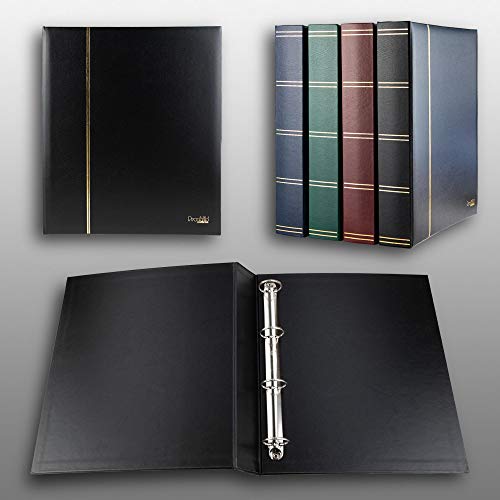 Prophila Collection Maxi Ringbinder für lose Einsteckblätter, variabel abheftbar, schwarz