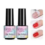 2 Stück Flüssiges Latex Nagellack Nagelabzieh-Flüssigkeitsband Barriere Latex Tape Peel Off, Nagellack Barriere Abziehband Nagelhautschutz Nagellack Latex Hautschutz Abziehbarer Flüssigklebestreifen