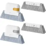 2 Stück Fensterrillen Reinigungsbürste,mit 2 Ersatzköpfen, Reinigungsbürste für Magische, Groove Reinigungsbürste,Mehrzweck Groove Kleine Bürste,für Ecken, Badezimmer, Küche, Schiebetürschiene