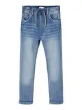 NAME IT Jungen Nkmrobin Dnmthayer Swe Noos Jogger, Light Blue Denim, 110 EU