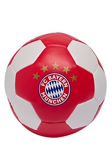 FC Bayern München Softball Rot/Weiß ca. 10 cm