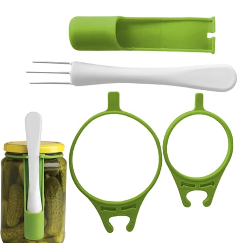 Gurkengabel – Pickle Grabber Tool – Pickle Picker Für Das Glas – Multifunktions-Pickle Pickle | Olivengabel-Greifwerkzeug Mit Langem Griff, Essensgreifer-Gurkenzubehör Für Das Heimrestaurant