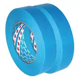 3M 3434 Abdeckband für Karosserie, Rahmen, Silikonbau, Modellbau, 25 mm x 50 m, Blau (2 Rolls)