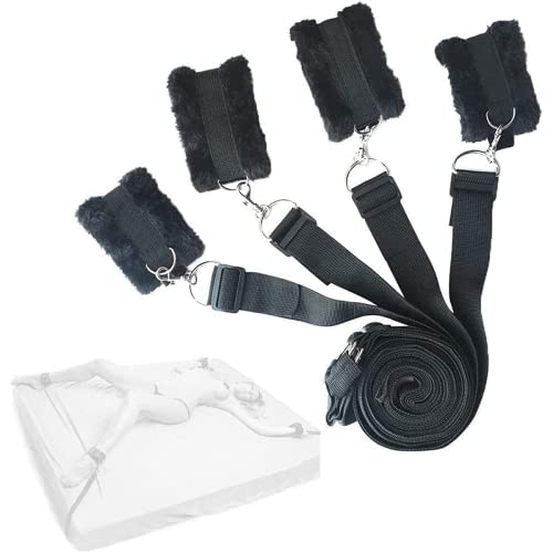 QiKKago Weiche Manschetten Yoga-Zubehör Körper unterstützen Stretching-Ausrüstung Home Gym Geschenke für Paare -Q