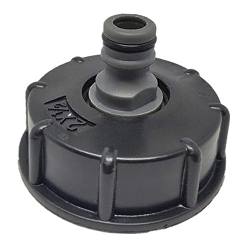 IBC-Tank-Fitting-Adapter-Anschluss, Lange Lebensdauer, Feine Durchflusskontrolle, aus Kunststoff, Geeignet für IBC-Wasserbehälter, 1 Stück