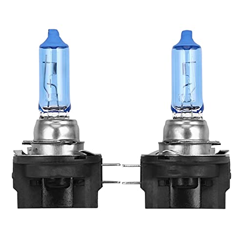 FURREN 2 x H11B 55 W Auto Halogen Lampe Leuchtmittel, Weiß glänzend 6000 K DC 12 V