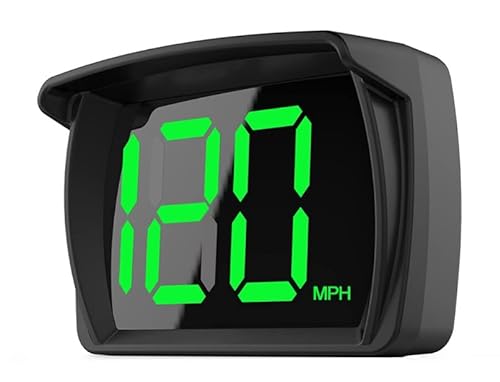 Auto HUD Head Up Display 2.8" KM/H | Tachometer mit GPS Chip | GPS Tacho für Fahrrad Motorrad LKW Auto Motorroller | Headup Display Auto