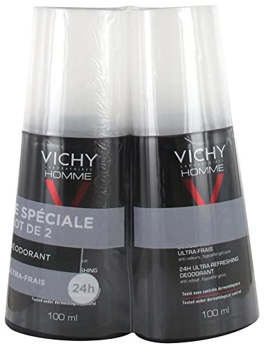 Vichy Homme Ultra-Fresh Deospray (2x100ml)