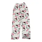 Pyjama Hose Schlafanzug Kinder Pyjamas Hosen Lang Flanell Pyjama Mädchen Schlafhose Weich Kawaii Pyjamas Bequeme Schlafanzughose Kinder 160 Jogginghose Damen drucken