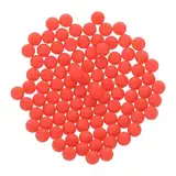 QUARKZMAN 100 Stück PP Kunststoff Kugellagerkugeln 4mm Solide Kunststoffkugeln, Präzisionskugellagerkugel, Rot